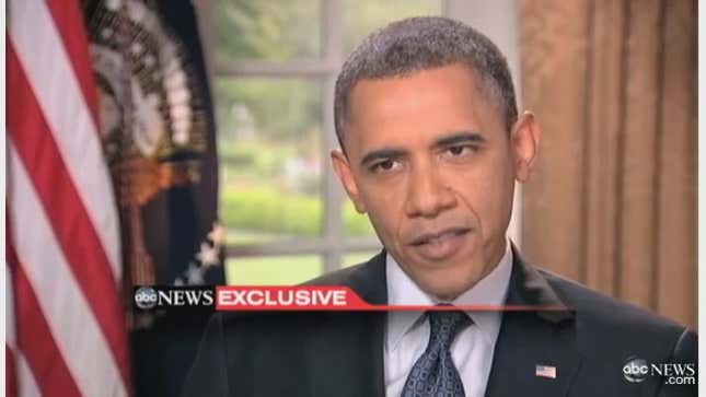 President Obama: 'Same Sex Couples Should Be Able to Get Married'