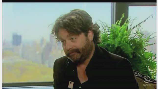 Tina Fey Gives Zach Galifianakis the What For on <i>Between Two Ferns</i>