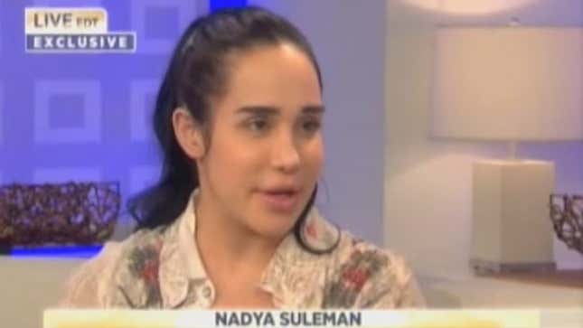 Nadya Suleman Is Ashamed to Be on Welfare, But She'll Never Do Porn