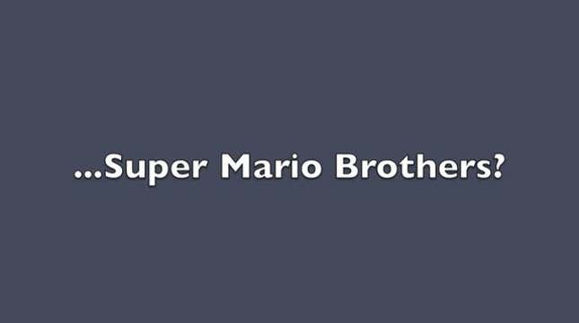 Debatable Evidence That Conan O'Brien Is Copying Super Mario Again