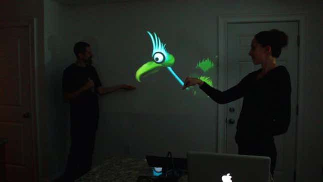 Shadow Puppets 2.0 — With Kinect