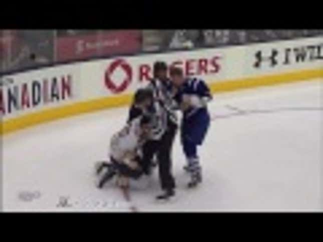 These Two Seconds Of Hockey Generated 44 Penalty Minutes