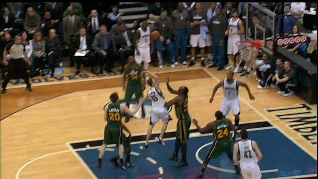 Luke Ridnour's Buzzer-Beating Floater Wasn't Pretty, But Got The Job Done