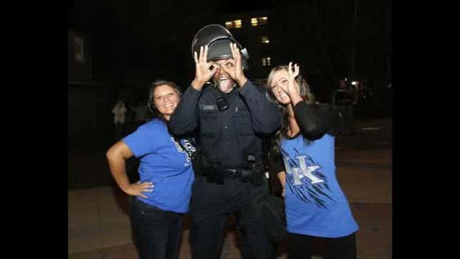 Here's What Kentucky's Championship Celebration Sounded Like Over The Lexington Police Scanner