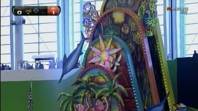 The Marlins Finally Hit A Home Run In Miami, And So We Got To See Their "Sculpture" In Action