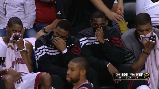 Somebody On The Heat Bench Farted Tonight