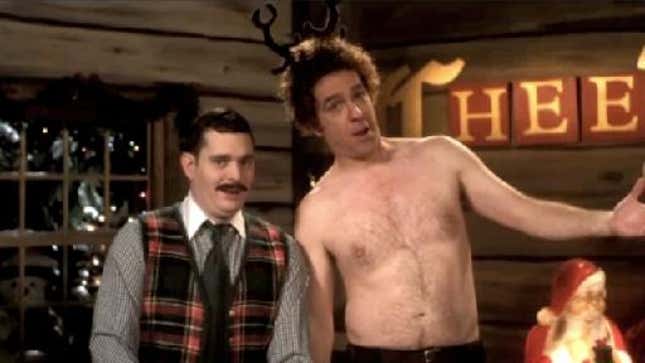 Ed Helms And Michael Bublé Sing A Very Shocking Christmas Carol