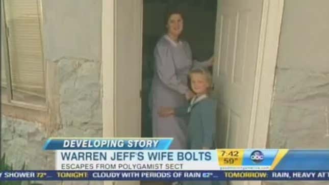 Barefoot Woman Escapes From Warren Jeffs's Compound