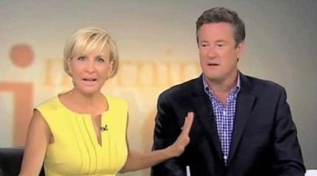 Joe Scarborough Cannot Stop Interrupting Mika Brzezinski