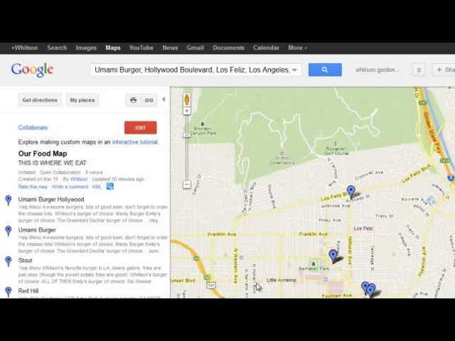 Never Argue About Where to Eat Again: Create Your Own Collaborative Yelp with Google Maps