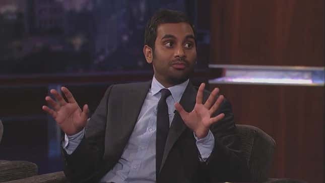 Aziz Ansari Does Not Want To Hold Your Baby