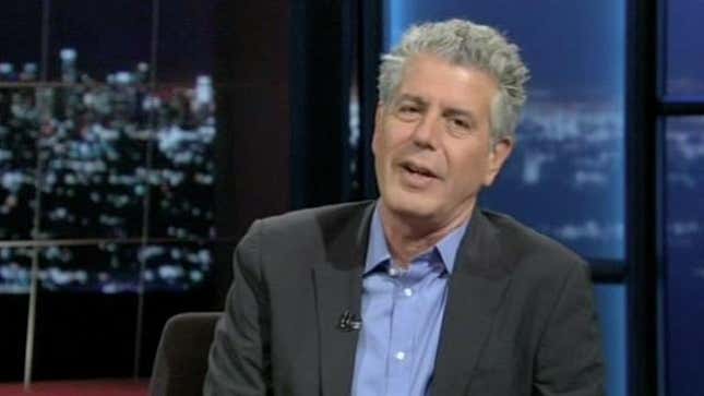 Bourdain: Food And Sex Mix, But Depends On 'Who's Fucking'