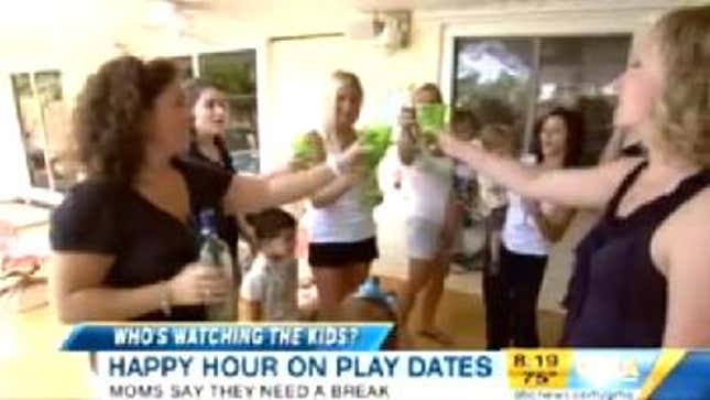 Play-Date Drinking Threatens The Sanctity Of Mommyhood