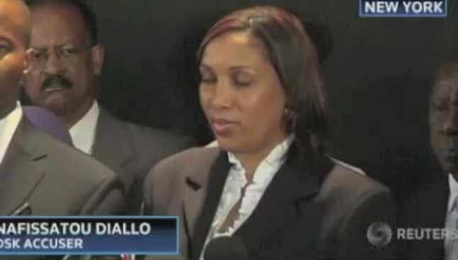 DSK Accuser Says She's Standing Up For All Women