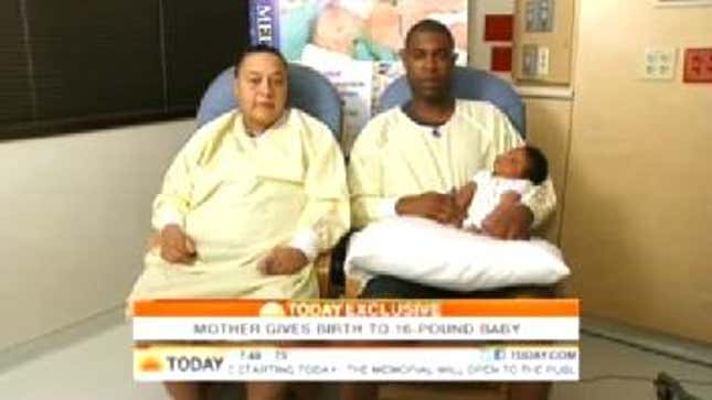 Giant Newborn Baby Will Make Your Ladyflower Wince