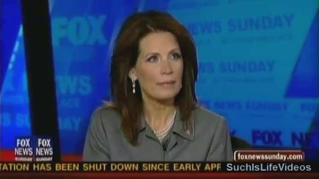 Bachmann Doesn't Accept Chris Wallace's Apology