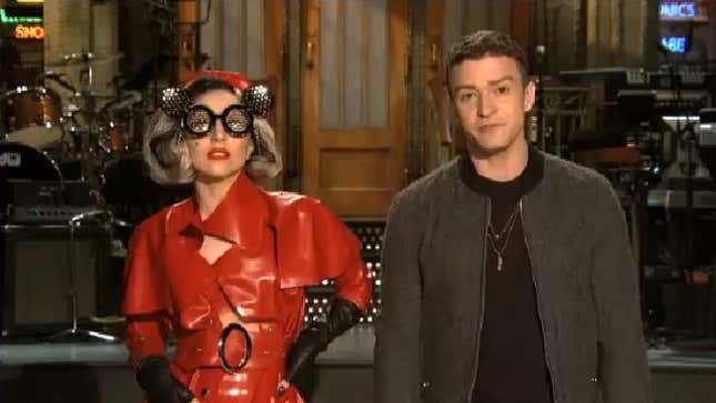 Justin Timberlake And Lady Gaga Like To Wear Each Others' Clothes