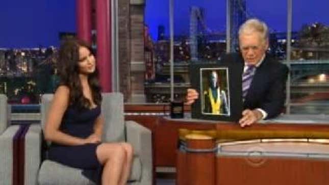Jennifer Lawrence Explains <em>The Hunger Games</em> To David Letterman