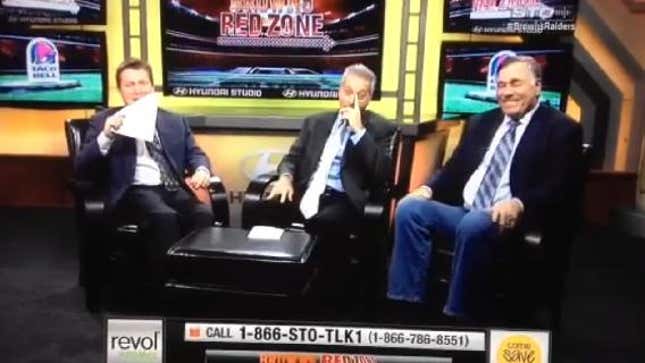 On Browns Call-In Show, Caller Asks Who Has The Biggest Penis; Hosts Break Down Giggling