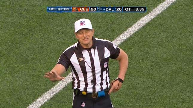 Ed Hochuli Reviewed An Un-Reviewable Play And Then Said He Did Not Review It Because It Was Un-Reviewable
