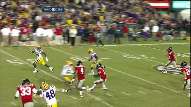 Odell Beckham, Jr.'s 89-Yard Punt Return Tied Things Up For LSU Against Ole Miss
