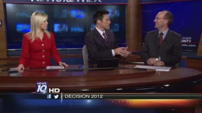 A Lansing, Mich., TV Anchor Is Having A Bad Night