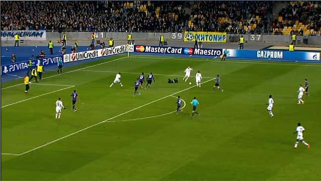 Champions League Pitch Invader In Kiev May Have Cost His Team The Match