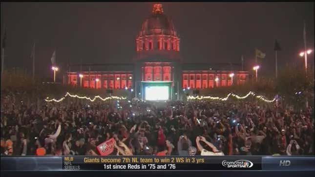 The Giants Sweep The Tigers To Win The World Series