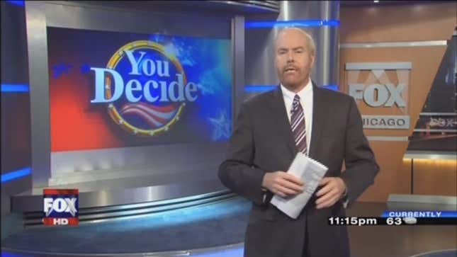 Jay Cutler's Press Conference Was The Chicago Fox Affiliate's Presidential Debate Highlight