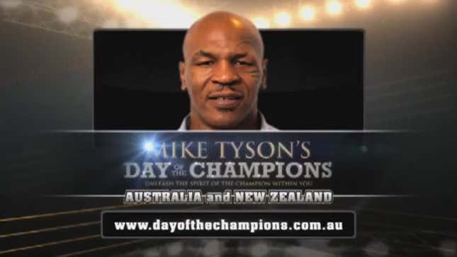 "Mike Tyson's Day Of The Champions" Speaking Tour May Have To Go On Without Mike Tyson