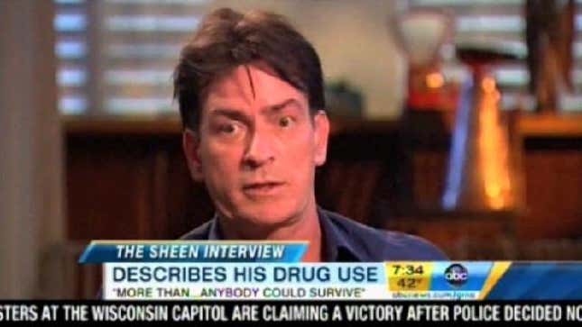 Charlie Sheen's Manic Monday Interviews
