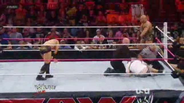 Idiots In The Ring Try To Wrestle On WWE Raw, End Up In Dark Match With Arena Security