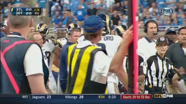 The Lions Received An "Extra" Timeout In A Game They Won With 10 Seconds Left