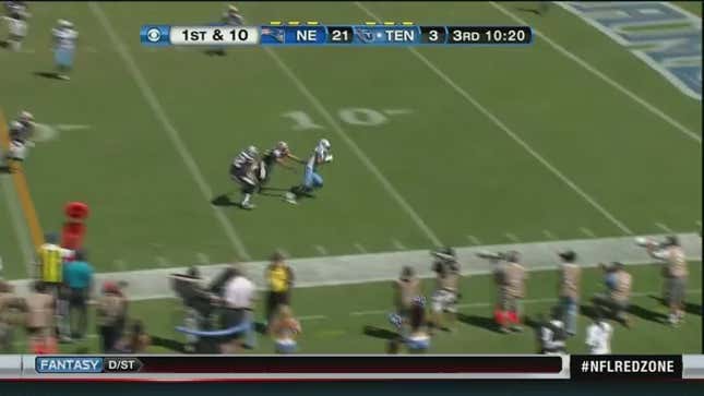 Nate Washington Scores Touchdown, Does Willie Beamen Dance From <i>Any Given Sunday</i>