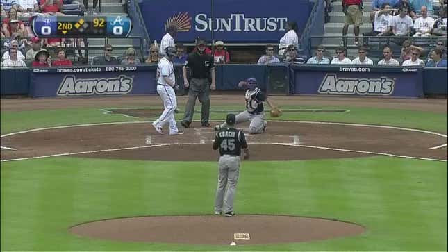 The Hilariously Inept Rockies Let A Run Score On A Throw Back To The Mound