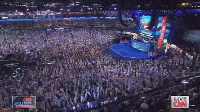 Wolf Blitzer Could Only Sum Up Michelle Obama's Speech With An Awkward Baseball Reference