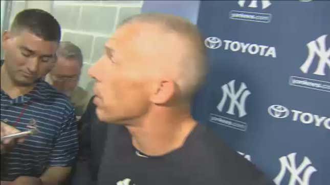 Joe Girardi Confronted A Heckler During His Postgame Press Conference