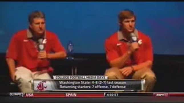 Pac-12 Football In A Nutshell: Reporter Addresses Coach By Name Of Guy Who Left Ten Years Ago