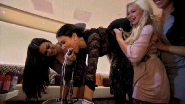 Kim Kardashian Does Keg Stand Even Though She's <i>So</i> Old