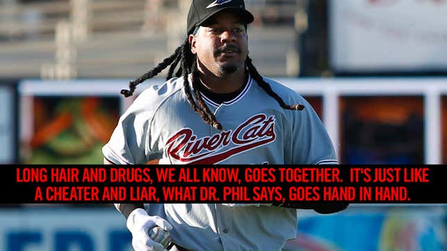 Manny Ramirez's Dreads Will Cause Drug Use, Abortion, Gayness, Blindness, Fan Tells The A's Triple-A Affiliate In Insane Voicemail