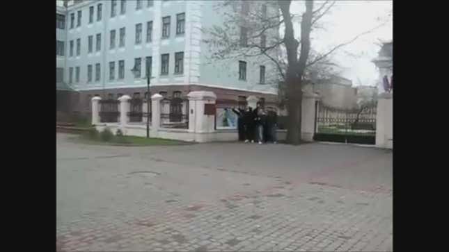 Philly's Premier Andy Reid Impersonator Watches A Russian Gang Fight For Us, Sees Shades Of T.O.