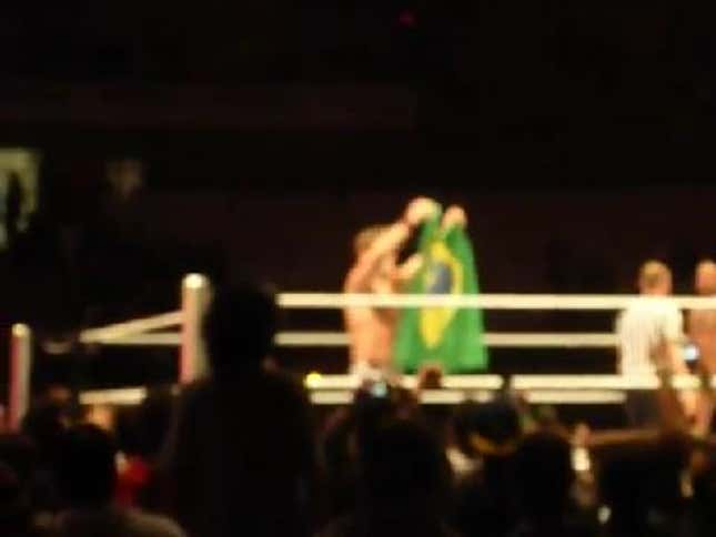 Chris Jericho Nearly Causes International Incident, Gets Suspended After Crumpling A Brazilian Flag