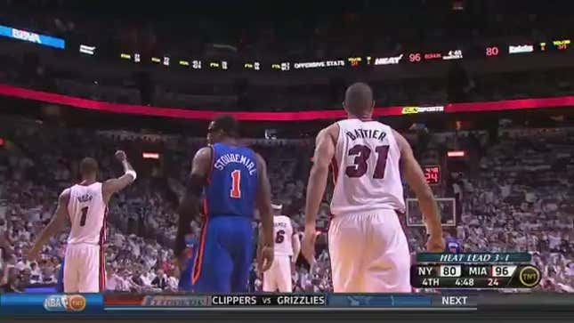 The Heat PA Guy Announced Amar'e Stoudemire Fouling Out As "He Has Been Extinguished From The Game"