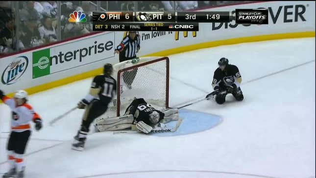 Scenes From An Execution: Here's All 17 Goals Marc-Andre Fleury's Allowed To The Flyers This Series