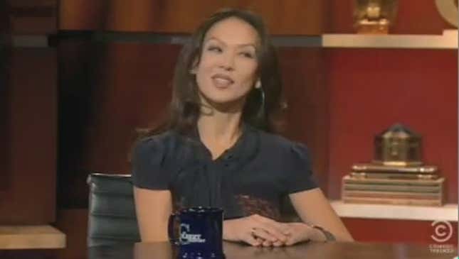 "Tiger Mother" Amy Chua Defends Herself to Stephen Colbert