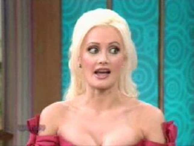 Holly Madison Doesn't Want To Distract From Hef's Big Day