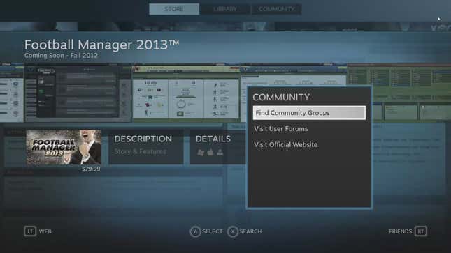 See Steam's Big Picture Mode In Action (It's Awesome)