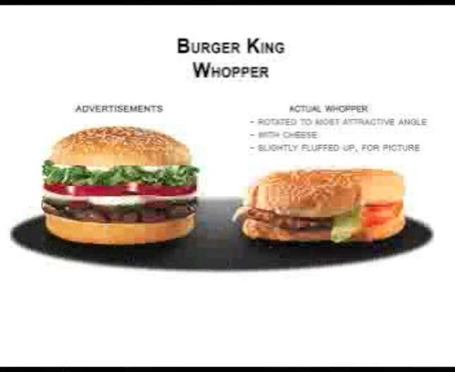 What Fast Food Really Looks Like