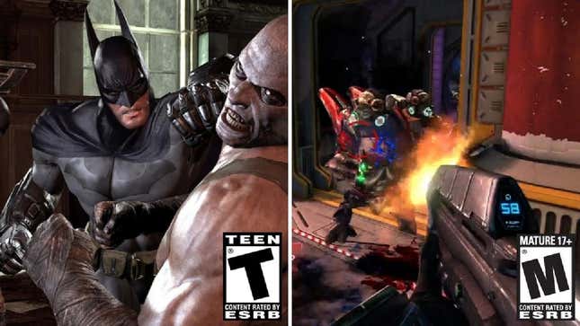 Two Video Games. Two Age Ratings. What's the Bloody Difference?