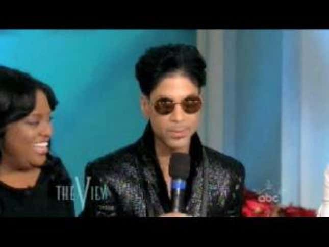 Prince Shows Up Unannounced On <i>The View</i>